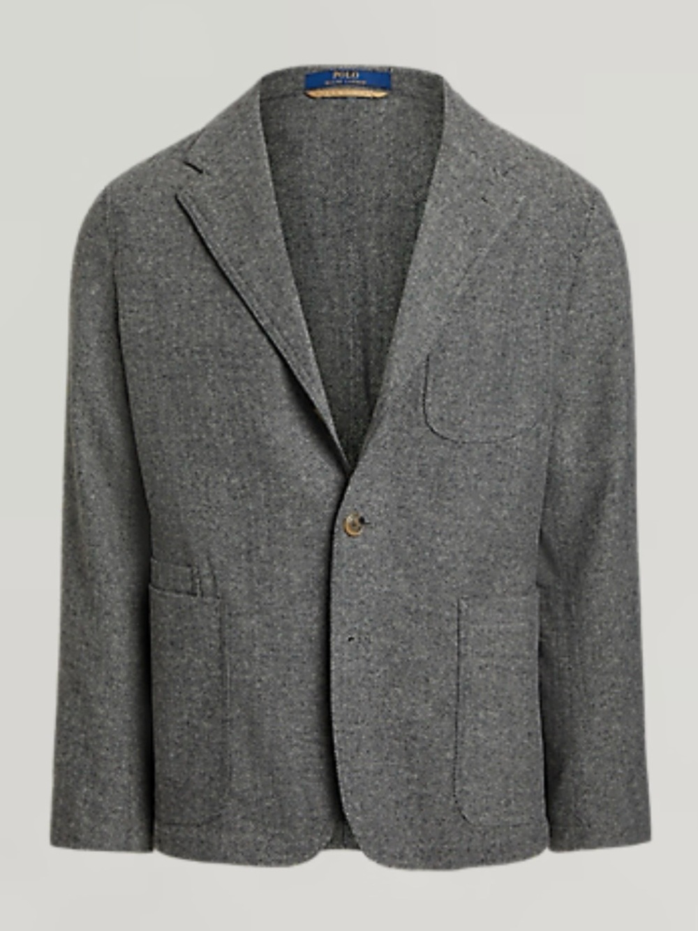 Polo Ralph Lauren Polo Modern Fit Black Herringbone Sport Coat Sz 42 L